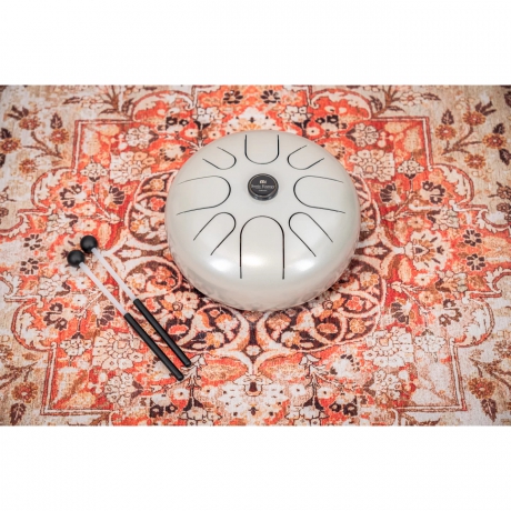 Meinl Sonic Energy STD4PG Steel G-minor 12'' Tongue Drum (Pearl Grey)<br>Fotoğraf: 6/8