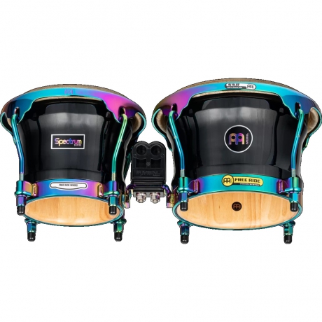 Meinl Spectrum Serisi 7" ve 8" 1/2 Bongo Set (Phantom Black)<br>Fotoğraf: 2/3