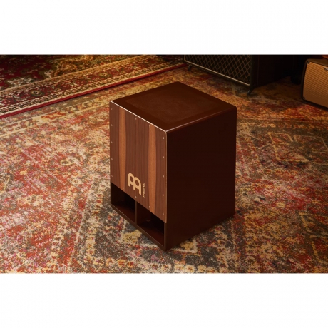 Meinl SUBCAJ5WN Frontplate Subwoofer Cajon (Walnut)<br>Fotoğraf: 9/10