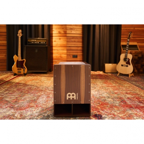 Meinl SUBCAJ5WN Frontplate Subwoofer Cajon (Walnut)<br>Fotoğraf: 10/10