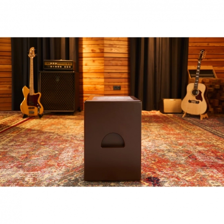 Meinl SUBCAJ5WN Frontplate Subwoofer Cajon (Walnut)<br>Fotoğraf: 7/10