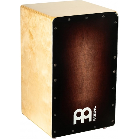 Meinl WC100EB Frontplate Woodcraft Baltic Birch Cajon (Espresso Burst) Wc100eb<br>Fotoğraf: 1/10
