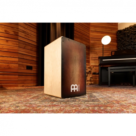 Meinl WC100EB Frontplate Woodcraft Baltic Birch Cajon (Espresso Burst) Wc100eb<br>Fotoğraf: 10/10