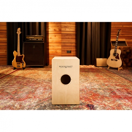Meinl WC100EB Frontplate Woodcraft Baltic Birch Cajon (Espresso Burst) Wc100eb<br>Fotoğraf: 6/10