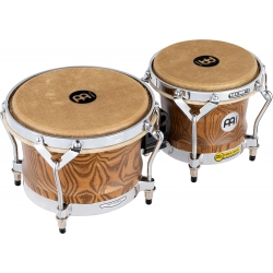 Meinl Woodcraft Series 7 - 9" Bongo Set  (Zebra Finished Ash)