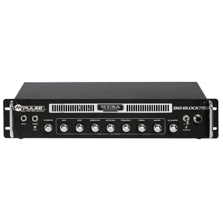 Mesa Boogie Big Block 750 Rackmount Kafa Bas Gitar Amfi<br>Fotoğraf: 1/2