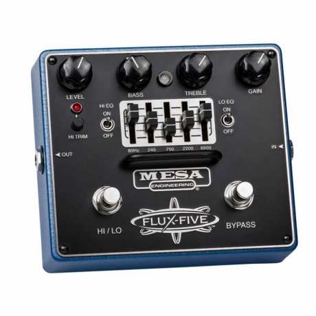 Mesa Boogie Flux-Five 5 Band EQ & Overdrive Pedalı<br>Fotoğraf: 2/4