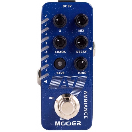 Mooer A7 Ambience Reverb Pedalı<br>Fotoğraf: 1/4