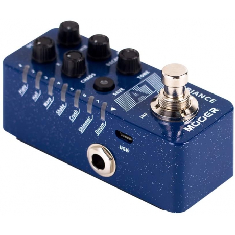 Mooer A7 Ambience Reverb Pedalı<br>Fotoğraf: 3/4