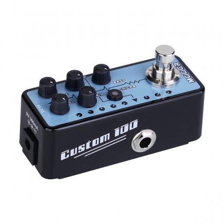 Mooer CUSTOM 100 Micro PreAMP Pedalı<br>Fotoğraf: 2/3