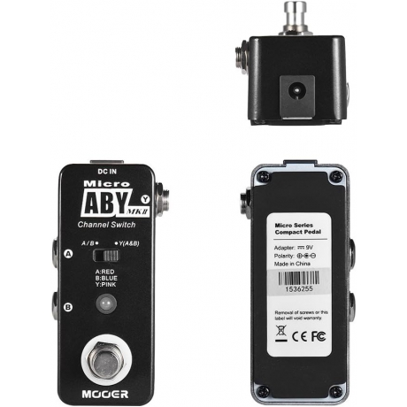 Mooer MAB2 Micro Serisi Micro ABY MKII Footswitch Pedalı<br>Fotoğraf: 3/3