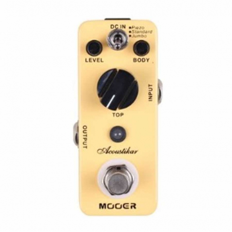 Mooer MAC1 Acoustikar Akustik Gitar Simülatörü<br>Fotoğraf: 1/2