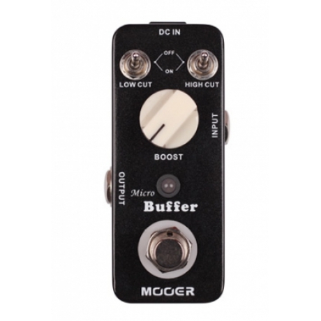 Mooer MBF1 Micro Buffer Boost & EQ Pedalı<br>Fotoğraf: 1/2