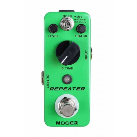Mooer MDL1 Repeater 3 Modes Delay Pedalı<br>Fotoğraf: 1/2