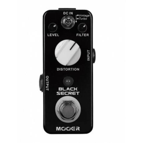 Mooer MDS1 Black Secret Distortion Pedalı<br>Fotoğraf: 1/2