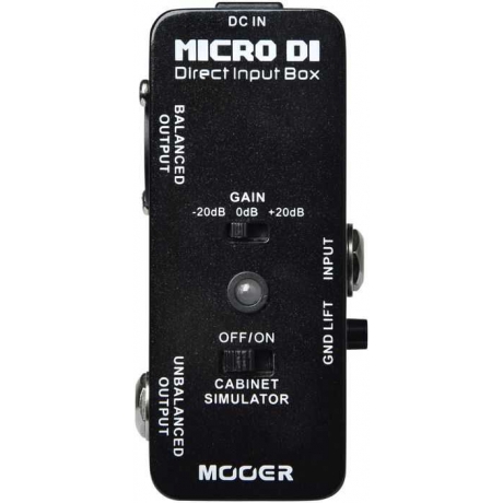 Mooer Micro DI BOX<br>Fotoğraf: 1/3