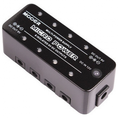 Mooer Micro Power 8 Giriş Çoklu Adaptör<br>Fotoğraf: 3/5