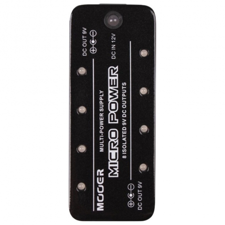 Mooer Micro Power 8 Giriş Çoklu Adaptör<br>Fotoğraf: 1/5