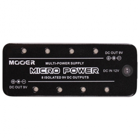 Mooer Micro Power 8 Giriş Çoklu Adaptör<br>Fotoğraf: 2/5