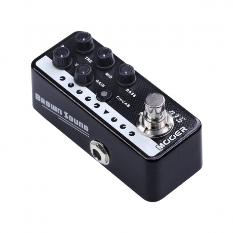 Mooer Micro Preamp 015 Brown Sound Pedalı<br>Fotoğraf: 2/3