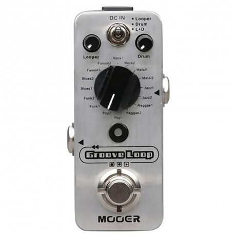 Mooer MLP2 Micro Serisi Groove Loop Drum Machine<br>Fotoğraf: 1/1