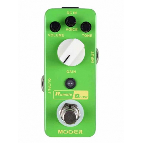Mooer MOD2 Rumble Drive Overdrive Pedalı<br>Fotoğraf: 1/2