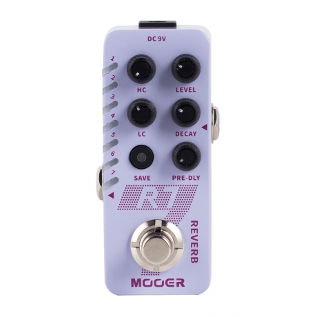 Mooer R7 Reverb Pedalı<br>Fotoğraf: 1/4
