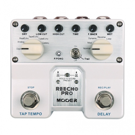 Mooer Reecho Pro Digital Delay Pedalı<br>Fotoğraf: 1/3