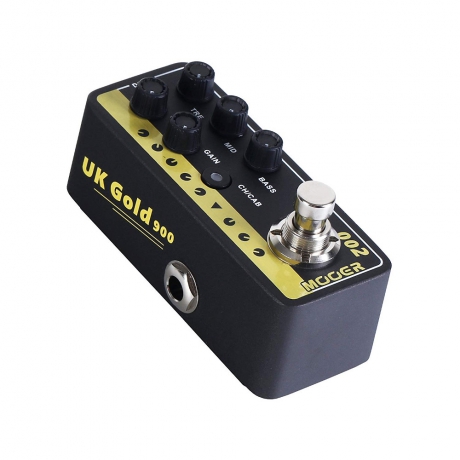 Mooer UK Gold 900 Micro Preamp Pedalı<br>Fotoğraf: 2/3