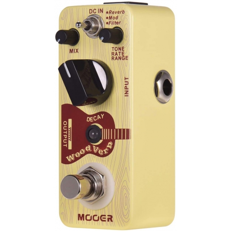 Mooer WOODVERB Reverb Pedalı<br>Fotoğraf: 2/4