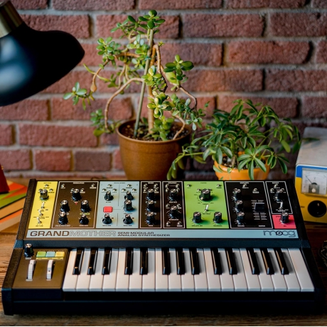 Moog Grandmother Semi-modüler Analog Synthesizer<br>Fotoğraf: 5/5