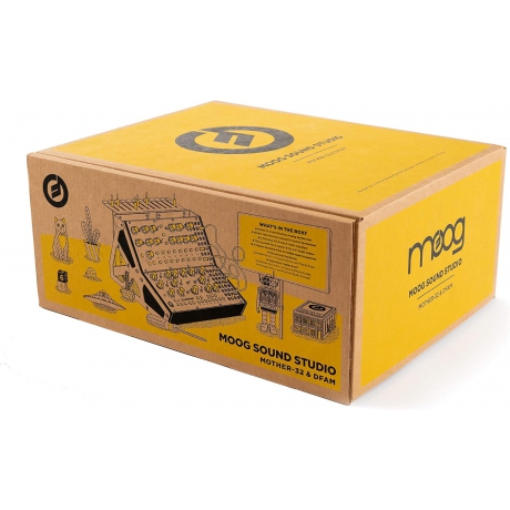 Moog Sound Studio Mother 32 and DFAM Semi Modular Synthesizer Bundle<br>Fotoğraf: 7/8