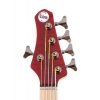 MTD Kingston KH 5 Solak Bas Gitar (Trans Cherry Red)<br>Fotoğraf: 2/2