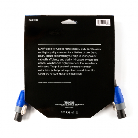 MXR DCSKHD3 Speakon Kablo (1 Metre)<br>Fotoğraf: 5/5