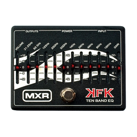 MXR KFK1 Kerry King Signature 10 Band Graphic EQ Pedalı<br>Fotoğraf: 1/4
