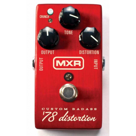 MXR M78 Custom Badass '78 Distortion Pedalı<br>Fotoğraf: 1/4