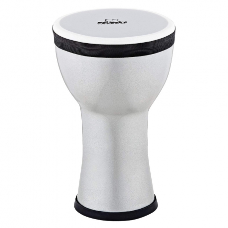 Nino Elements Mini 6'' Djembe (Metallic Silver)<br>Fotoğraf: 1/1