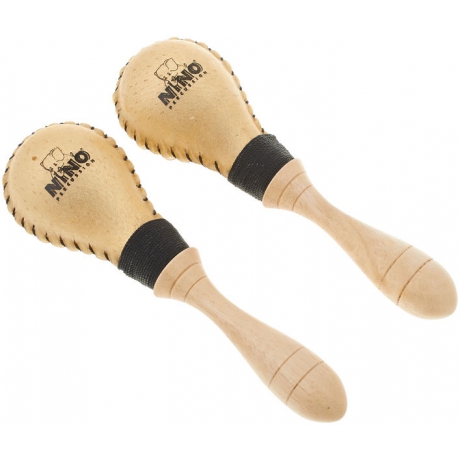Nino NINO10 Rawhide Maracas Small (Çift)<br>Fotoğraf: 3/4