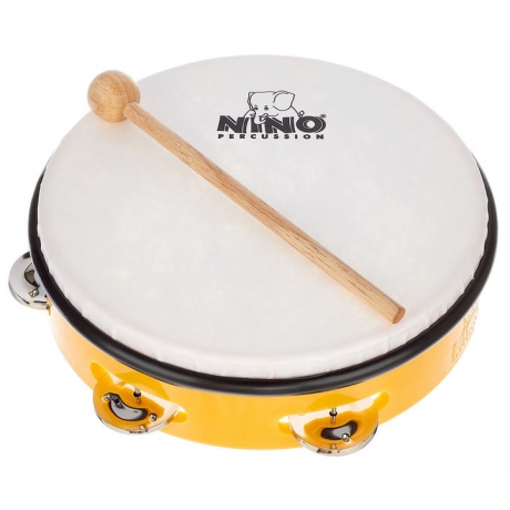 Nino NINO51Y Abs 8'' Tambourine (Sarı)<br>Fotoğraf: 7/7
