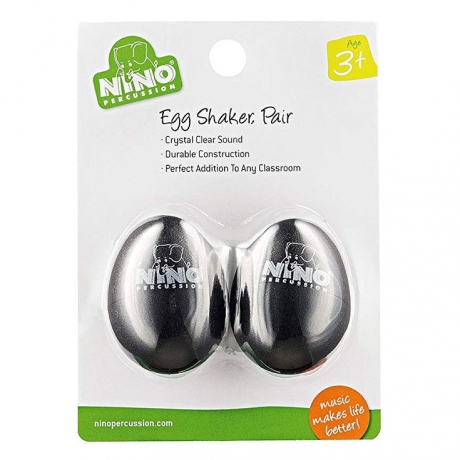 Nino NINO540BK-2 2li Set Egg Shaker (Siyah)<br>Fotoğraf: 1/4