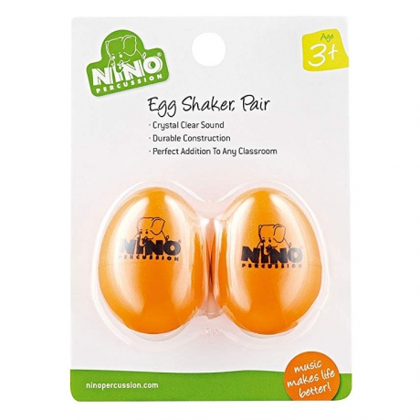Nino NINO540OR-2 Çift Egg Shaker (Orange)<br>Fotoğraf: 1/2