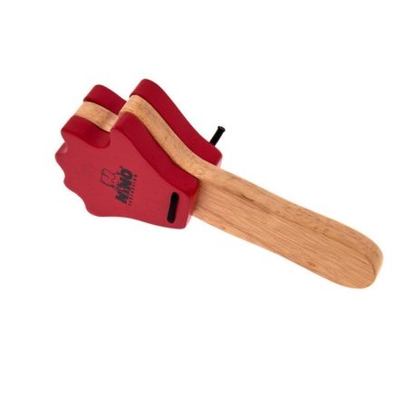 Nino NINO585 Wood Hand Kastanyet (Natural)<br>Fotoğraf: 1/2