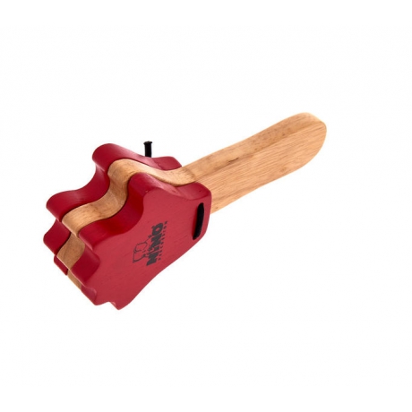 Nino NINO585 Wood Hand Kastanyet (Natural)<br>Fotoğraf: 2/2