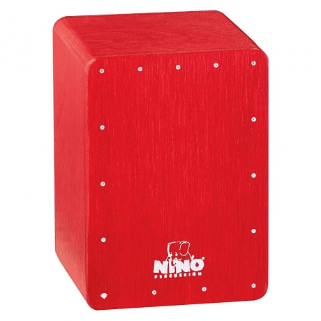 Nino NINO955R Mini Cajon Shaker (Kırmızı)<br>Fotoğraf: 1/2