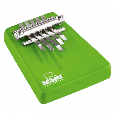 Nino NINO963GR 5 Bar Wood Kalimba (Yeşil)<br>Fotoğraf: 1/1