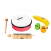 Nino NINOSET8 Kids Mixed Rhythm Set (Banana,2 Egg-shaker, Hand Drum, Tone Barup)<br>Fotoğraf: 1/1