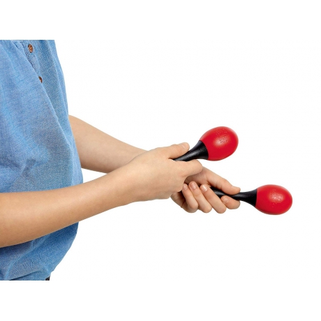 Nino Plastik Yumurta Maracas (Kırmızı)<br>Fotoğraf: 5/5