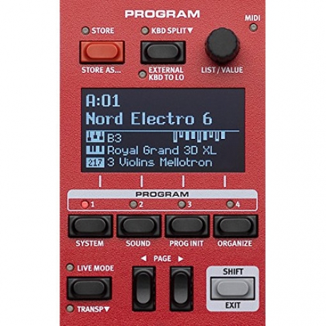 Nord Electro 6D 73 Synthesizer<br>Fotoğraf: 4/7
