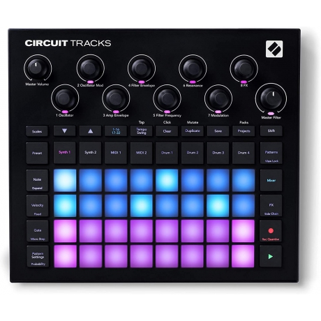 Novation Circuit Tracks Groovebox Synthesizer<br>Fotoğraf: 1/5
