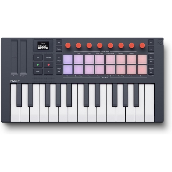 Novation FLkey Mini 25 MKII MIDI Klavye, Fotoğraf: 1/4